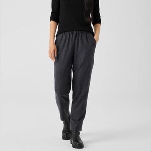 Eileen Fisher Charcoal Tapered Ankle Pant
